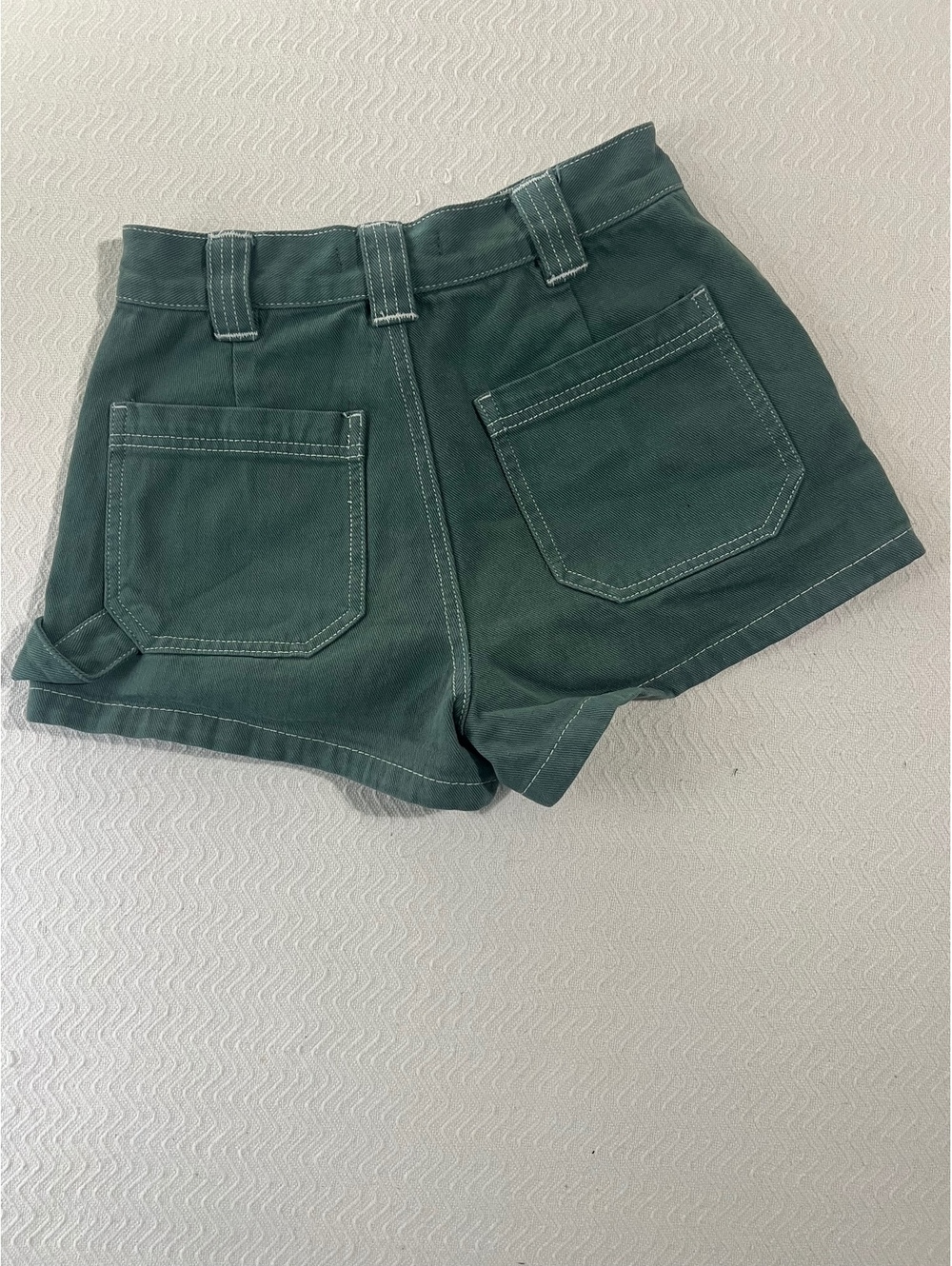 PacSun Green Cotton Shorts Size 24